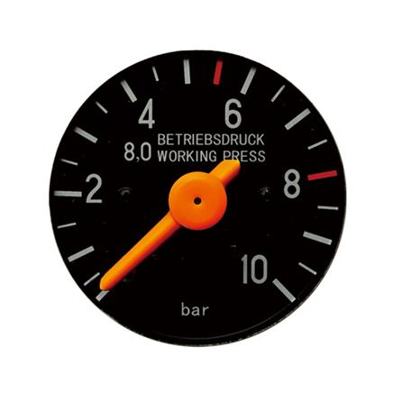 奔馳鋁表牌雙針